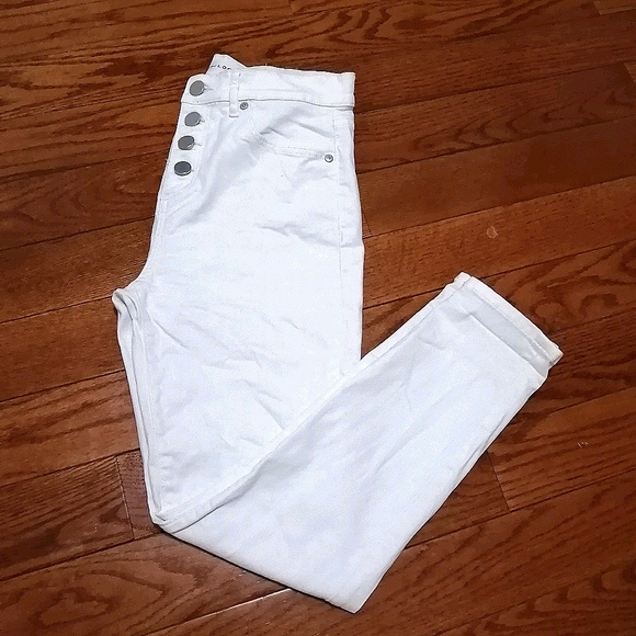 LOFT High Waist Skinny crop 26 - Picture 2 of 6